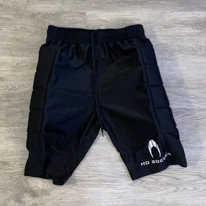 HO Soccer Lycra GK Padded Shorts Adult Large Black NWT
